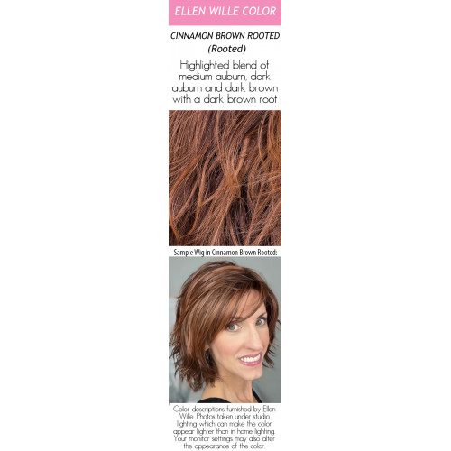  
Color Choices: Cinnamon Brown Rooted